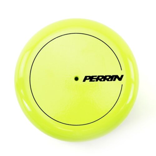 Alternative view of PERRIN 15-26 Subaru WRX & 13-26 BRZ/FR-S/86/GR86 Oil Filter Cover - Neon Yellow