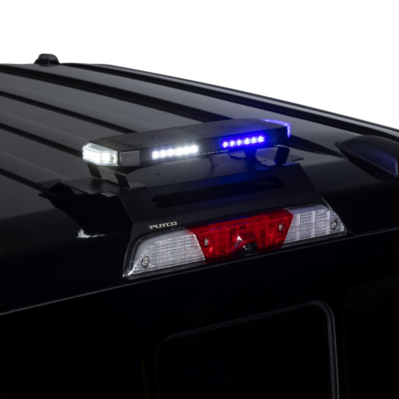 Putco 16in Universal Light Bar LED Tri-Hornet - Amber/White/Blue Single - Image 4
