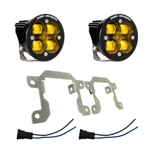 Baja Designs for 2019+ Ram 2500/3500 Big Horn Fog Pocket Kit - Amber