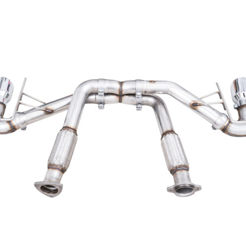 AWE Tuning Track Edition Exhaust - Quad Chrome Silver Tips for 2020 Chevrolet Corvette (C8) - Image 5