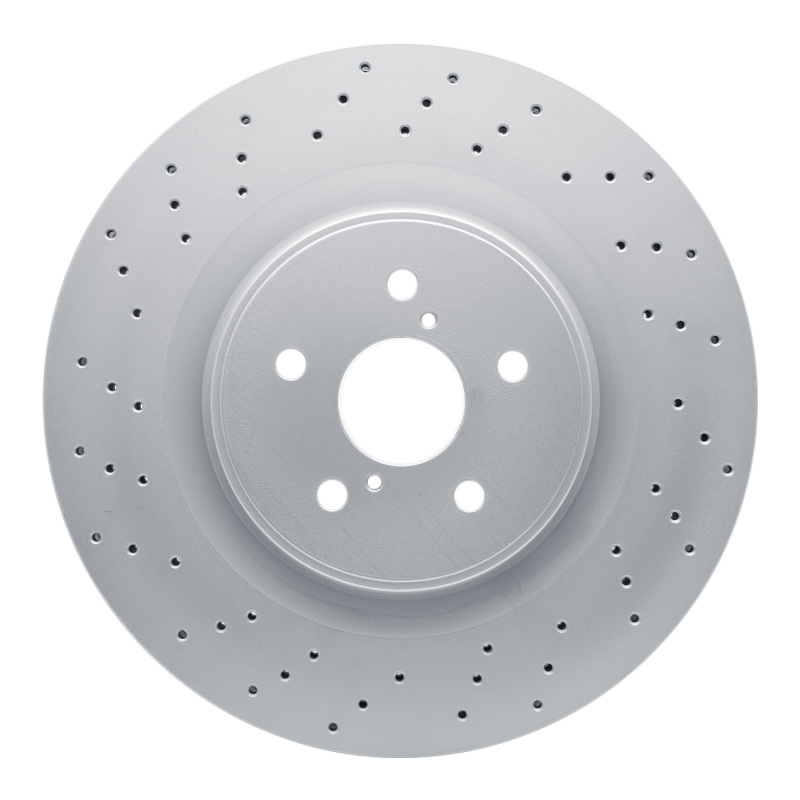 DFC 08-14 Lexus IS F Front Drilled Hi-Carbon Alloy Geomet Coated Rotor