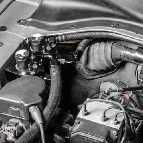 Radium Engineering Dual Catch Can Kit MK4 Supra Fluid Lock 94-02 Toyota Supra - Image 3