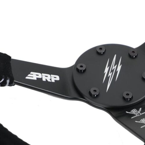 PRP Comp-R Leather Steering Wheel - Black - Image 5