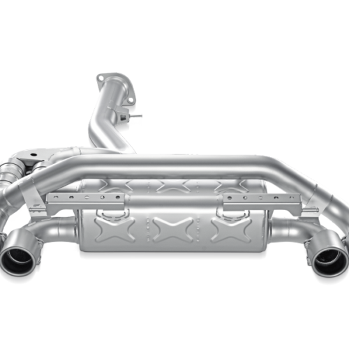 Alternative view of Akrapovic Slip-On Line (Titanium) (Req. Tips) for 11-12 BMW 1 Series M Coupe (E82)