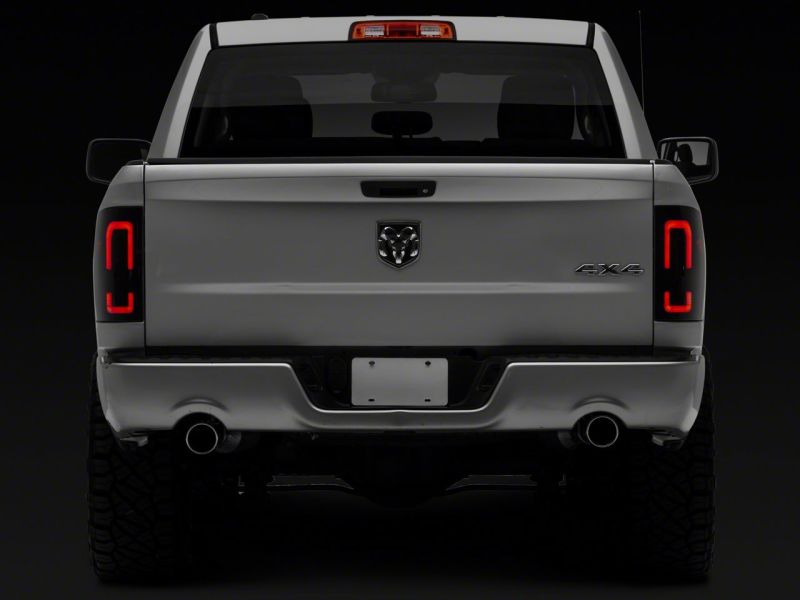 Raxiom for 2009-2018 Dodge RAM 1500/2500/3500 Axial Series LED Tail Lights- Black Housing (Smoked Lens) - Image 7