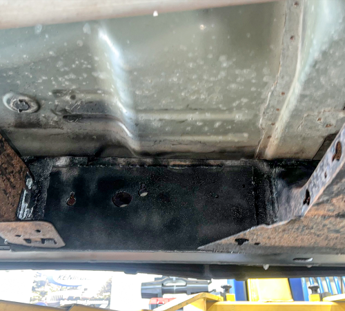 Alternative view of Rust Buster 2007-2013 Chevy Silverado/GMC Sierra Center Frame Repair Kit - Left
