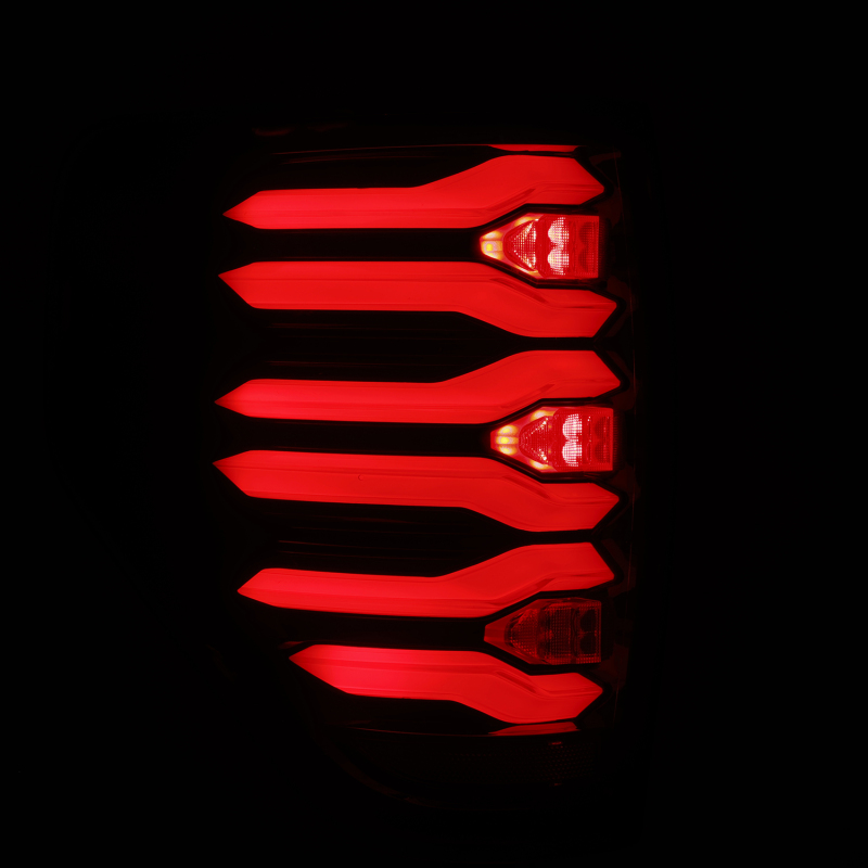 AlphaRex 09-14 Ford F150 LUXX LED Taillights - Black/Red Housing - Image 7