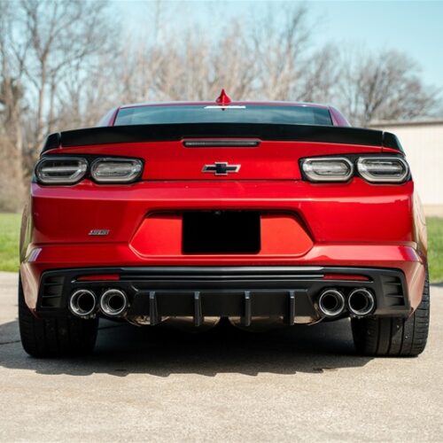 Corsa 2016-2024 Chevrolet Camaro SS / ZL1 Valved Axle-Back Exhaust w/ Carbon Fiber Quad Tips - Image 5