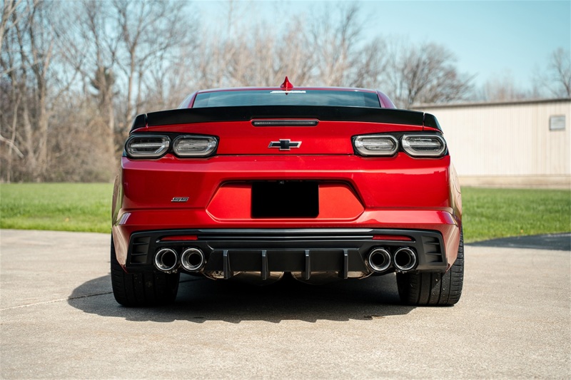 Corsa 2016-2024 Chevrolet Camaro SS / ZL1 Valved Axle-Back Exhaust w/ Carbon Fiber Quad Tips - Image 5