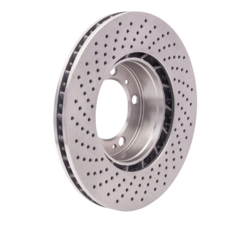 DFC 98-12 Porsche Boxster Right Front Drilled Brake Rotor - Image 3