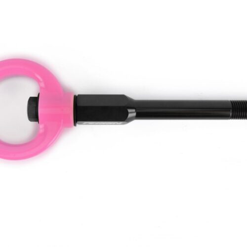 PERRIN 02-07 Subaru WRX/STI Tow Hook Kit (Front) - Hyper Pink - Image 3