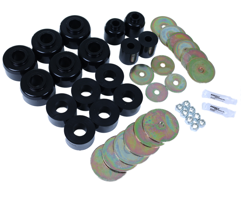 Energy Suspension 03-09 Toyota 4Runner/GX470 / 07-14 FJ Cruiser Black Body Mount Bushing Set - Image 3