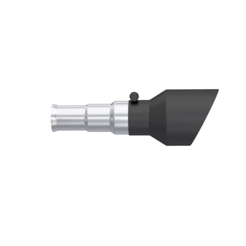 MBRP 19-24 Ram 1500 5.7L Hemi 3in Inlet 5in OD Dual Wall Angle Cut T304 BLK Tips - Pairs - Image 2