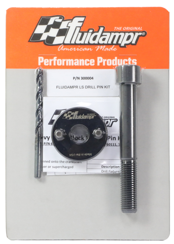 Fluidampr GM/Chevy LS Drill Pin Kit - Image 6