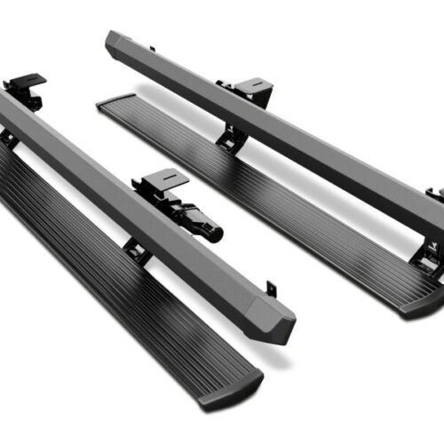 Alternative view of AMP Research PowerStep XL - Black (Incl OEM Style Illumination) for 18-24 Jeep Wrangler JL 2DR