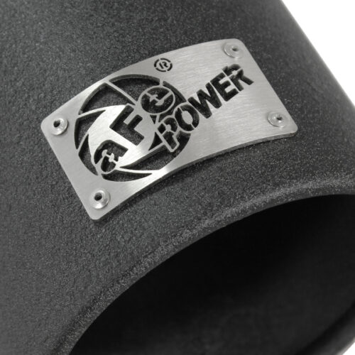 aFe Power MACHForce XP Exhausts Tips SS-304 EXH Tip 3in x 4Out x 12L Bolt-On (blk) - Image 6