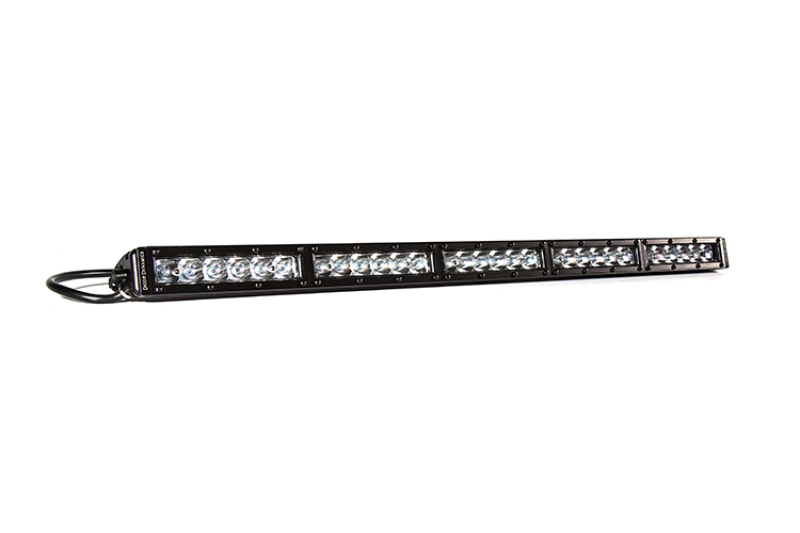 Diode Dynamics 30 In LED Light Bar Single Row Straight Clear Combo Each Stage Series - Image 8