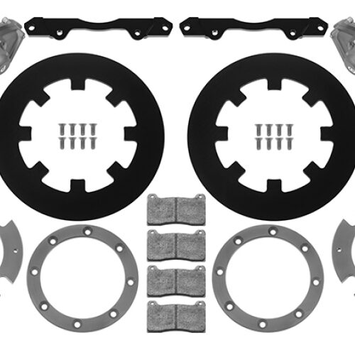 Wilwood 17-21 Can-Am X3RS 6-Piston Rear Kit 11.25in - Anodized