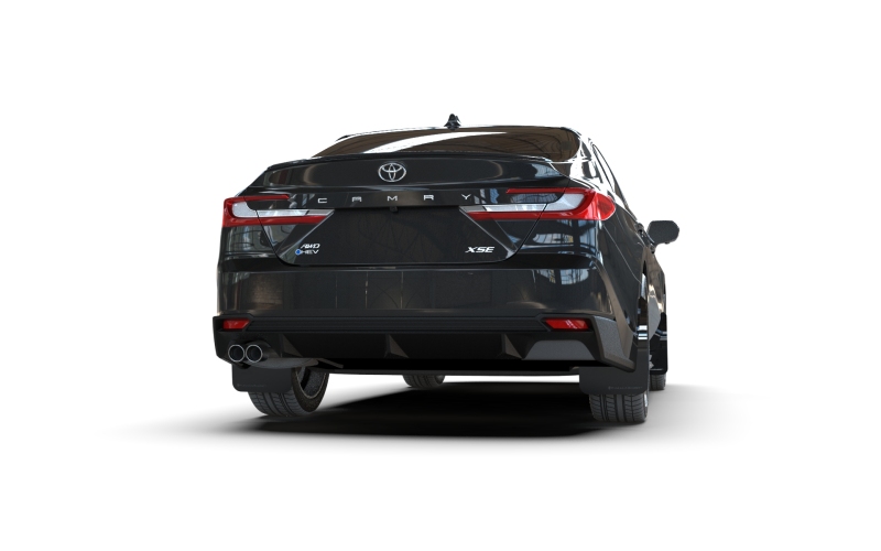Rally Armor 25-26 Toyota Camry Black UR Mud Flap Metallic Black Logo - Image 2