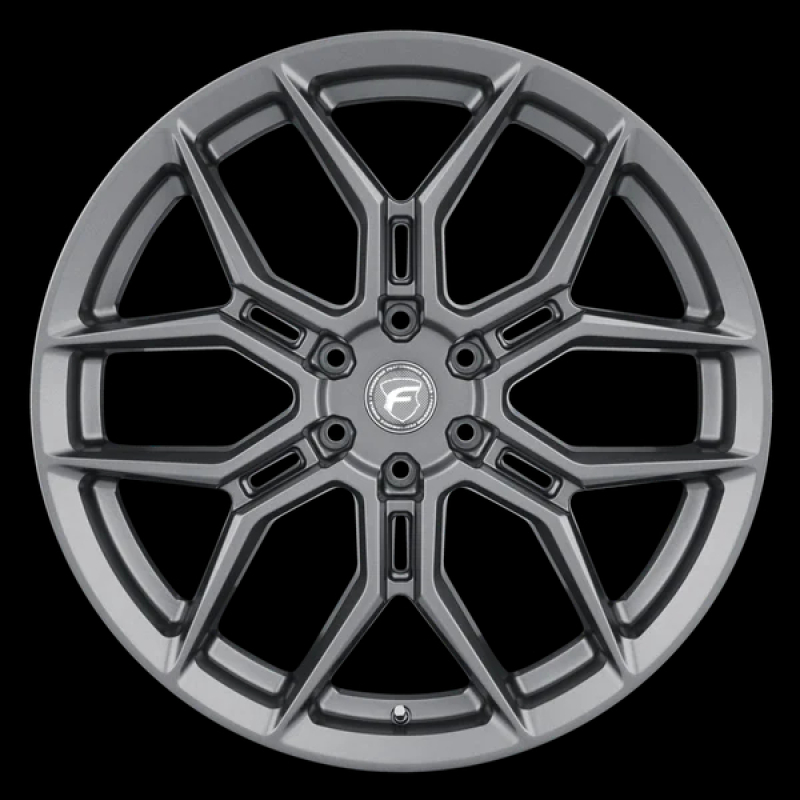 Forgestar F03420089P30 X12 22x10 / 6x135 BP / ET30 / 6.68in BS Satin Anthracite Wheel