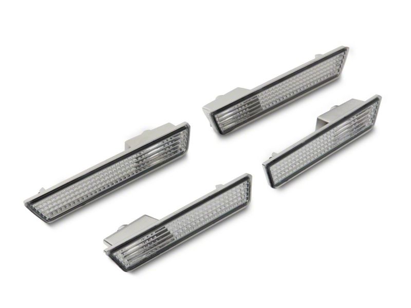 Raxiom for 2008-2014 Dodge Challenger Axial Series Side Marker Lamps- Clear - Image 2