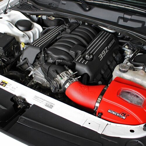aFe Power Momentum GT Limited Edition Cold Air Intake 11-17 Dodge Challenger/Charger SRT - Red - Image 8