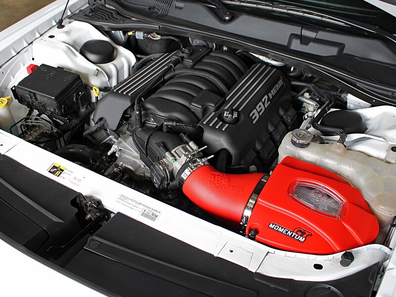 aFe Power Momentum GT Limited Edition Cold Air Intake 11-17 Dodge Challenger/Charger SRT - Red - Image 8