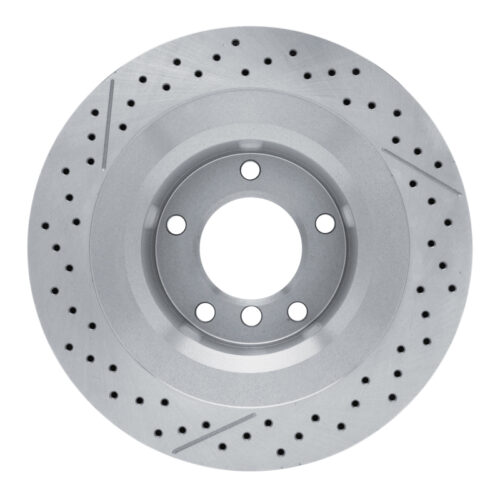 DFC 13-18 Mercedes-Benz G63 AMG Rear Drilled and Slotted Brake Rotor - Image 5