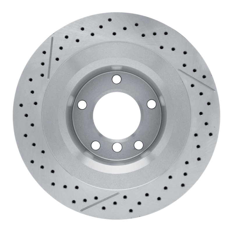 DFC 13-18 Mercedes-Benz G63 AMG Rear Drilled and Slotted Brake Rotor - Image 5