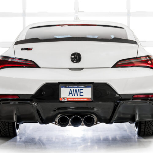 AWE Tuning Touring Edition Exhaust w/ Triple Chrome Silver Tips for 2024 Acura Integra Type S DE5 FWD - Image 7