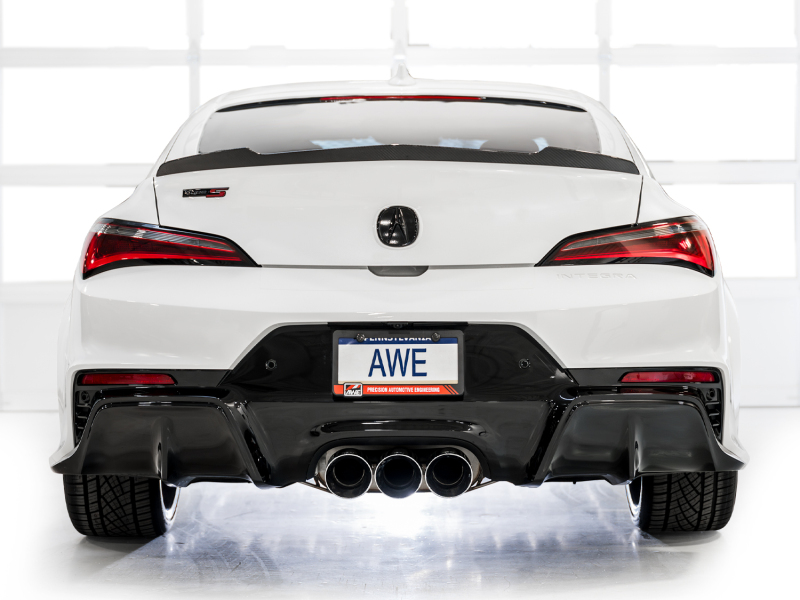 AWE Tuning Touring Edition Exhaust w/ Triple Chrome Silver Tips for 2024 Acura Integra Type S DE5 FWD - Image 7