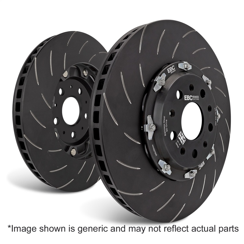 EBC Racing 17-25 BMW 220i G42 Coupe 2.0T Front 380mm 2 Pc Rotor Replacement (Pair) - Image 5