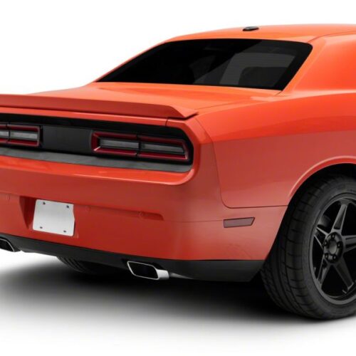 Raxiom for 2008-2014 Dodge Challenger LED Tail Lights- Black Housing Red Lens - Image 4