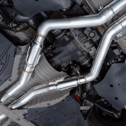 AWE Tuning Track Edition Exhaust - Chrome Silver Tips for 22-26 BMW M240i (G42) - Image 6
