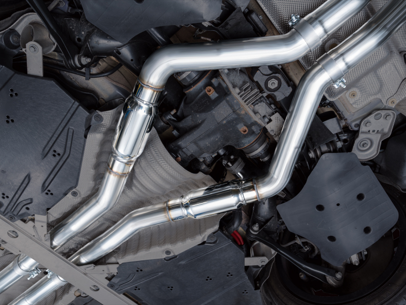 AWE Tuning Track Edition Exhaust - Diamond Black Tips for 22-26 BMW M240i (G42) - Image 6
