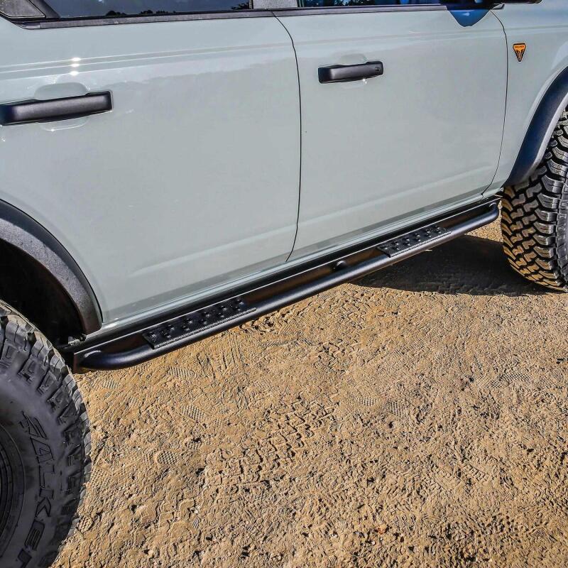 Westin 21-23 Ford Bronco 4dr (Excl. Bronco Sport) Rock Slider - Textured Black - Image 5