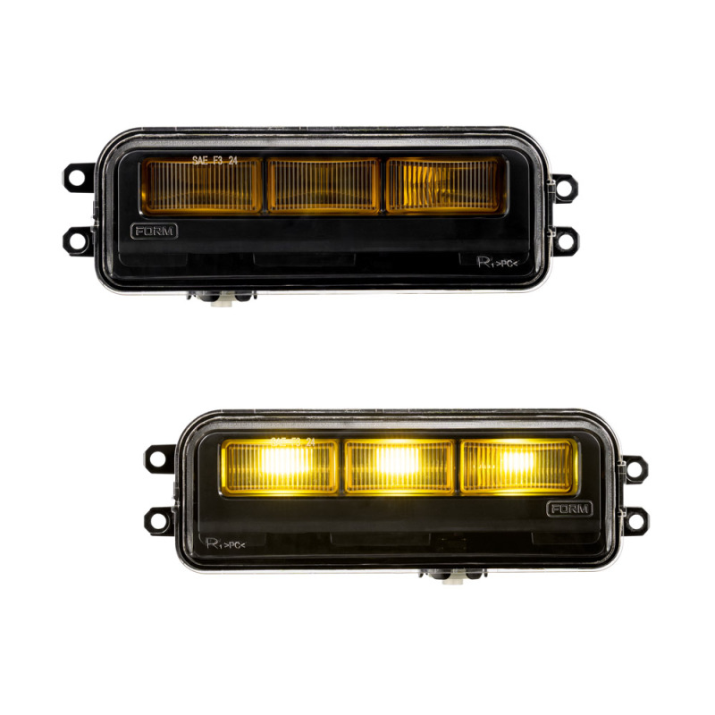 Form Lighting Type T3 Tacoma/Tundra/4Runner/Sequoia LED Fog Lights Yellow (Pair) - Image 2