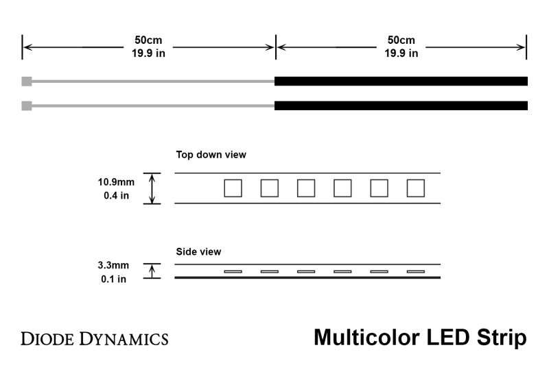 Diode Dynamics RGBW Multicolor Underglow LED Kit - Image 4