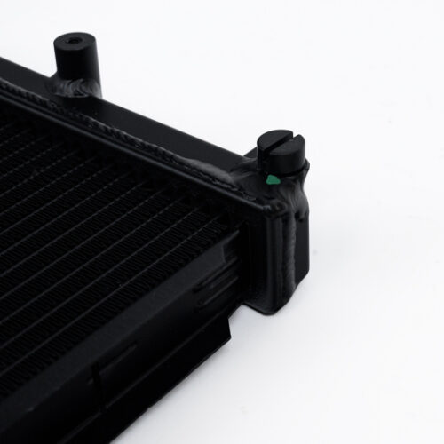 CSF for 08-15 Subaru Impreza WRX/STI 1-Row 31mm High-Performance Aluminum Radiator - Black - Image 9