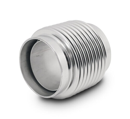 Vibrant 1.75in ID x 2.50in Long 321SS Electro Polished Motorsport Bellows w/Neck & Liner