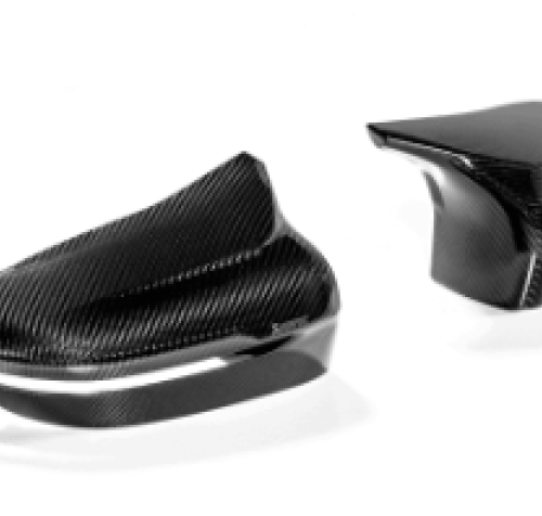 Akrapovic Carbon Fiber Mirror Cap Set - High Gloss for 2018+ BMW M5 (F90) / 2020 BMW M8 (F91/F92)