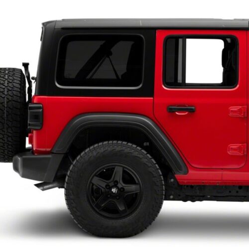 Raxiom for 2018-2023 Jeep Wrangler JL Axial Series Linear LED Tail Lights- Black Housing (Smoked Lens) - Image 4