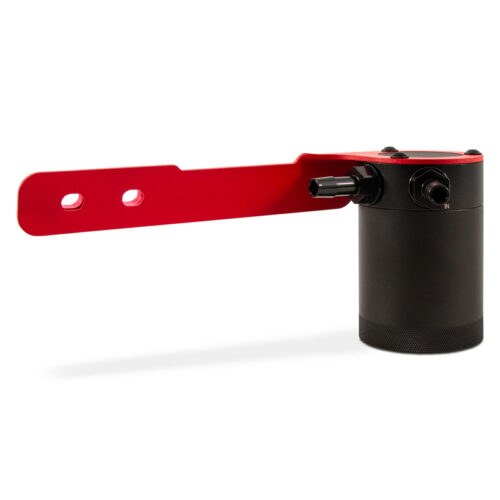 Mishimoto Baffled Oil Catch Can PCV Side - Red for 2018+ Honda Accord 2.0T - Image 3