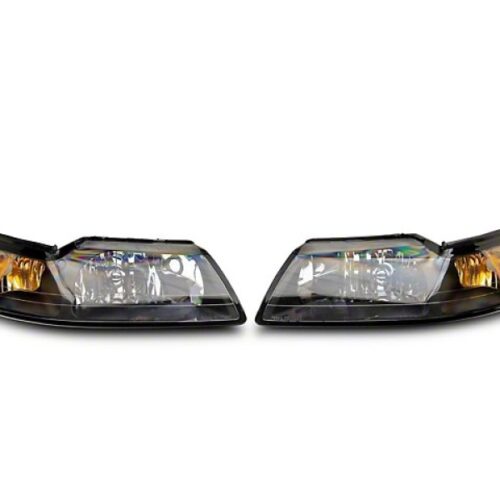 Alternative view of Raxiom for 1999-2004 Mustang Axial Series OEM Style Replacement Headlights- Black Housing (Clear Lens)