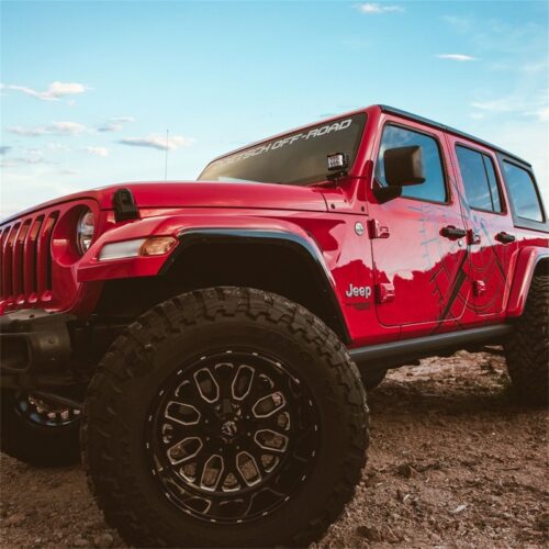 Rigid Industries for 2018 Jeep JL - A-Pillar Mount Kit - Mounts Set of D / D-SS / SR-M / Ignite Series - Image 5