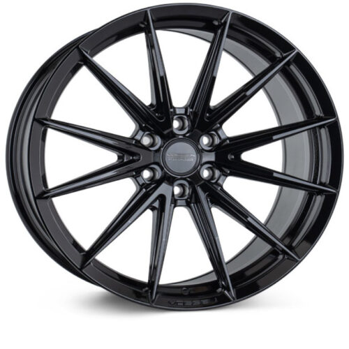 Vossen HFX2-2F20 HFX-2 22x9.5 / 6x135 / ET20 / Deep Face / 87.1 - Gloss Black Wheel