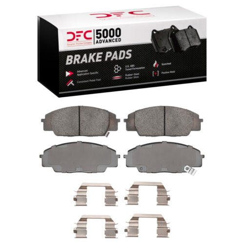 DFC 06-11 Honda Civic Sedan Front 5000 Advanced Ceramic Brake Pads and Hardware Kit
