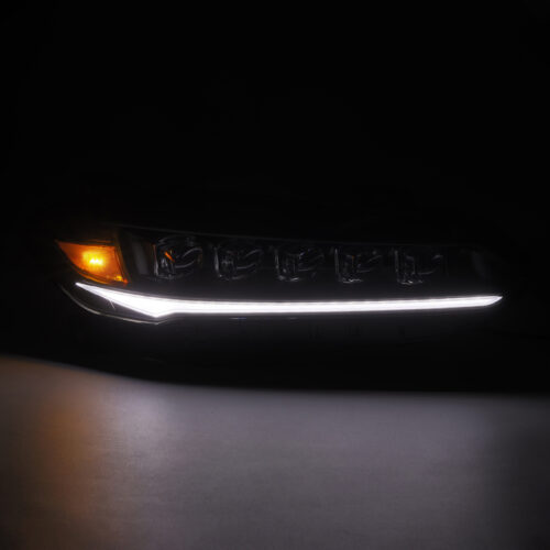 AlphaRex 22-25 Honda Civic NOVA LED Headlights - Black - Image 5