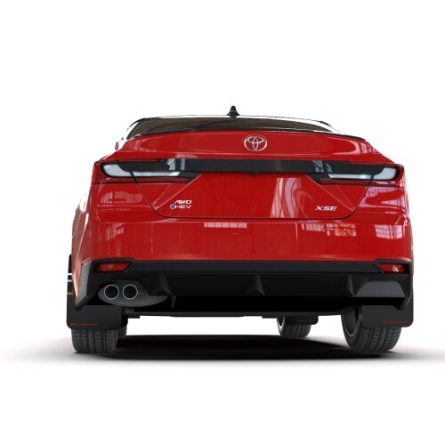 Rally Armor 25-26 Toyota Camry Black UR Mud Flap Red Logo - Image 3
