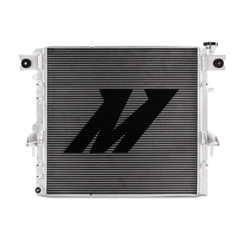 Alternative view of Mishimoto Performance Aluminum Radiator for 07-18 Jeep Wrangler JK HEMI Conversion